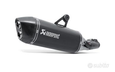 TERMINALE SCARICO AKRAPOVIC TITANIO NERO BMW R1200