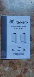 Stufa gas da parete Italkero
