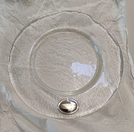 Sottopiatti marca Bagutta con effige in argento