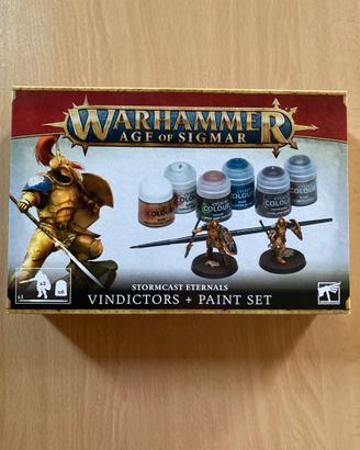 Warhammer Age of Sigmar: Vindictors + Paint Set
