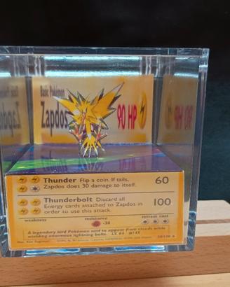  Cubo 3D Pokémon - Zapdos Set Base (8x8x8 cm)