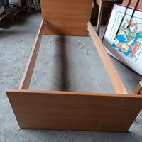giroletto con testata per letto singolo