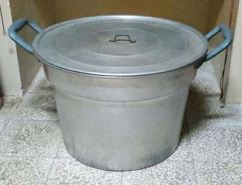 Pentolone in alluminio per salse - diametro 60 cm
