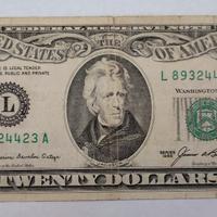 20 Dollari USA 1985 Jackson