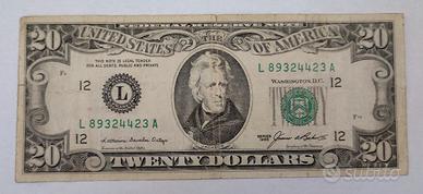 20 Dollari USA 1985 Jackson