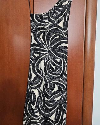 Abito H&M monospalla fantasia taglia S