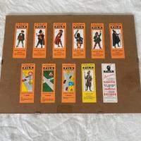 Quadretto con Segnalibri FILA anni 60 collezione