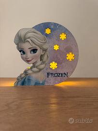 Lampada tema Frozen