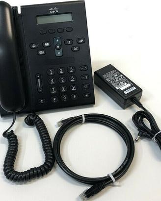Telefoni Voip NUOVI Cisco 6921 con alimentatore