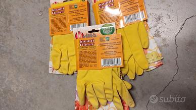 guanti  per pulizie taglia M