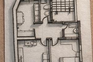 Trilocale ampio e luminoso