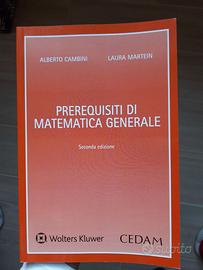 Prerequisiti di matematica generale