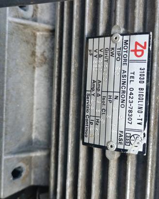 motore elettrico trifase