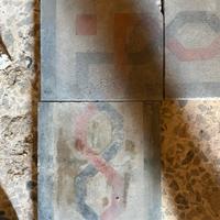 pavimento in cementine inizi del novecento 