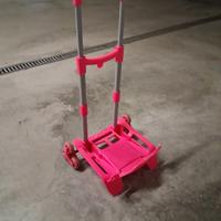 Carrellino per zaino.