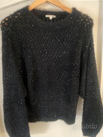 Maglione nero con pailettes marca Kocca