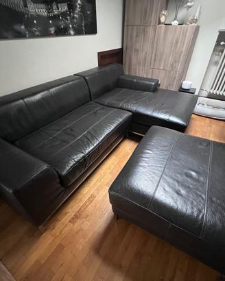 Divano in pelle Ciriè