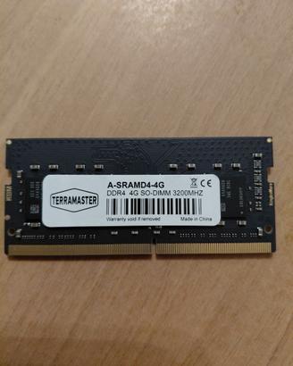 RAM 4GB DDR4 SO-DIMM 3200MHz TerraMaster A-SRAMD4-