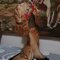 Antica Bambola Giapponese Geisha Ningyo