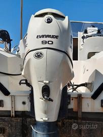 Motore fuoribordo E tec 90cv