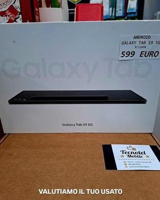 SAMSUNG GALAXY TAB s9 128GB 5g NUOVO