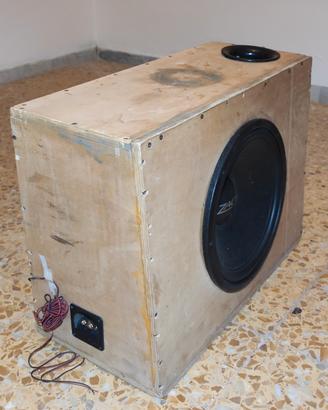 subwoofer zacks 38cm