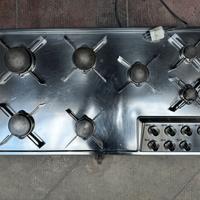 Piano cottura Alpes Inox 7 fuochi – acciaio inox