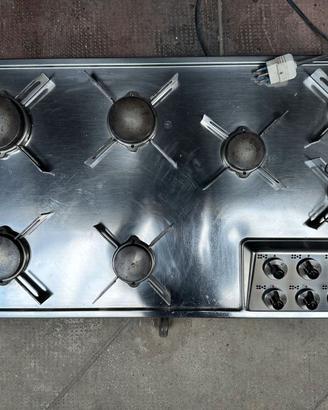 Piano cottura Alpes Inox 7 fuochi – acciaio inox