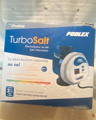 Poolex turbosalt 200 elettrolizzatore per piscine