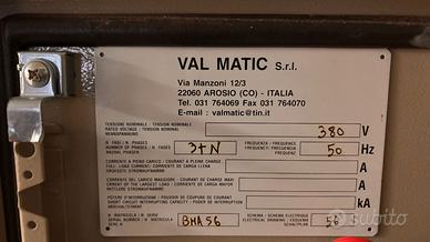 piattaforma monta carichi prefabbricata