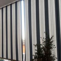 2 TENDE DA SOLE CON SUPPORTI TESSUTO NUOVO 1 ANNO