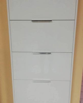 scarpiera a ribalta bianca 5 