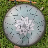 steel tongue drum artigianale 11 note