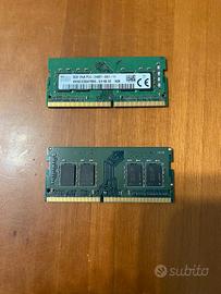 moduli RAM DDR4 16GB (2x8GB) per PC portatile