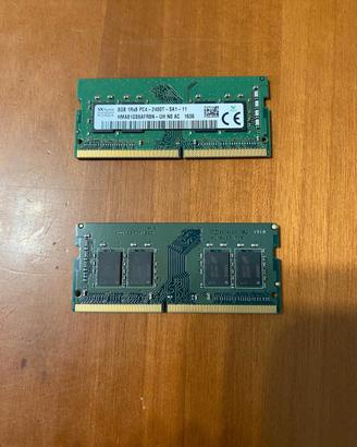 moduli RAM DDR4 16GB (2x8GB) per PC portatile