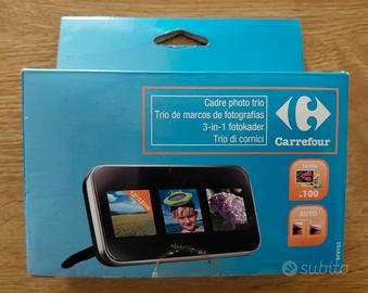 Mini cornice elettronica con 3 schermi 