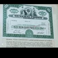 certificato azionario