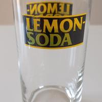 BICCHIERI LEMON SODA SET 6 pz VINTAGE ANNI '80