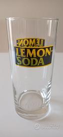 BICCHIERI LEMON SODA SET 6 pz VINTAGE ANNI '80