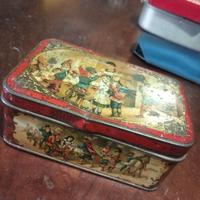 scatola di latta vintage 