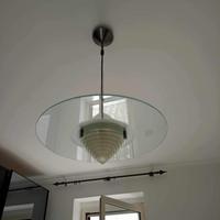 lampadario disco volante murano