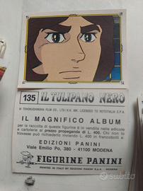 Lotto di 130  figurine Panini il tulipano nero