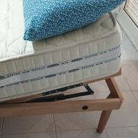 letto motorizzato ortopedico con materasso