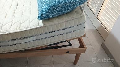 letto motorizzato ortopedico con materasso