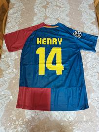 maglia calcio Barcellona Henry nuova taglia XL 