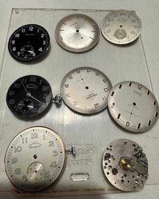 As 984 3 movimenti orologi + 5 quadranti + ricambi