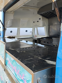 Food truck modello vintage Volkswagen