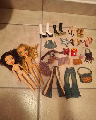 Set Bratz con vestiti 