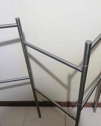 ikea portasciugamani grundtal  acciaio nuovo
