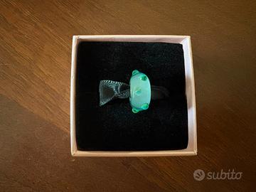 Vetro "Bocciolo blu ghiaccio" Trollbeads 